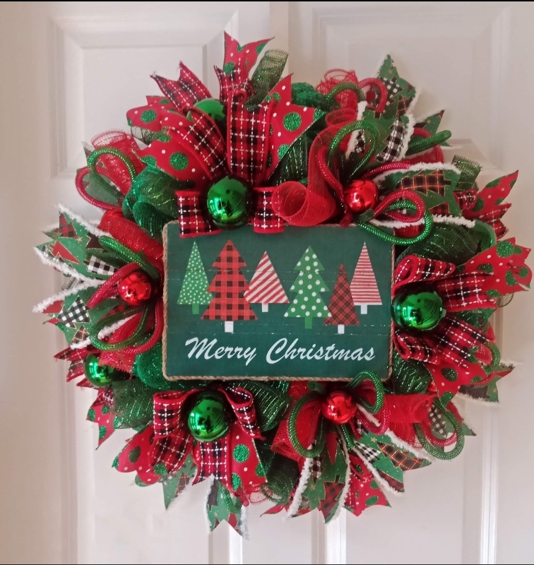 Merry Christmas wreath – buy online or call 045938500