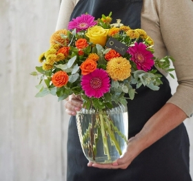 Bespoke Autumn Bouquet in a Vase